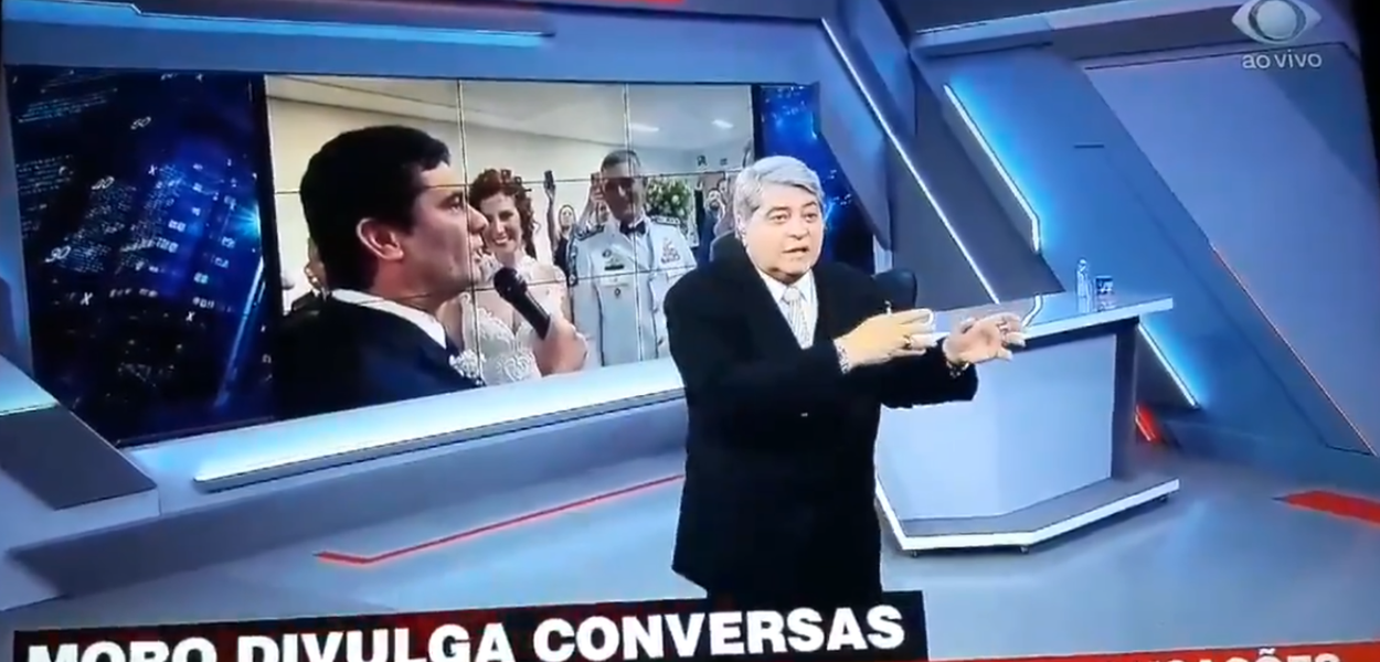 José Luiz Datena e Sérgio Moro