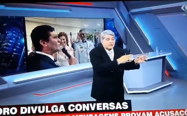 José Luiz Datena e Sérgio Moro