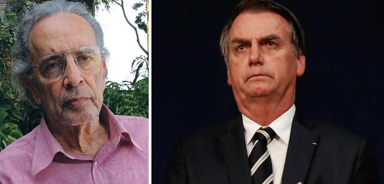 Janio de Freitas e Jair Bolsonaro