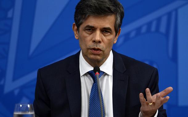 O  ministro da Saúde, Nelson Teich