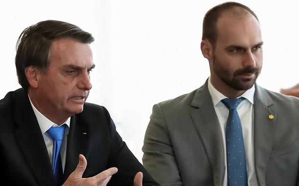 Jair e Eduardo Bolsonaro