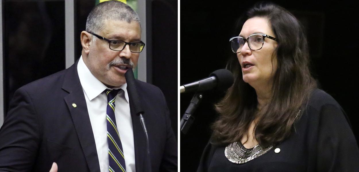 Alexandre Frota e Bia Kicis