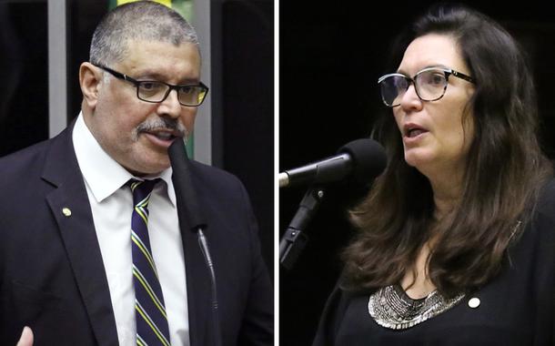 Alexandre Frota e Bia Kicis