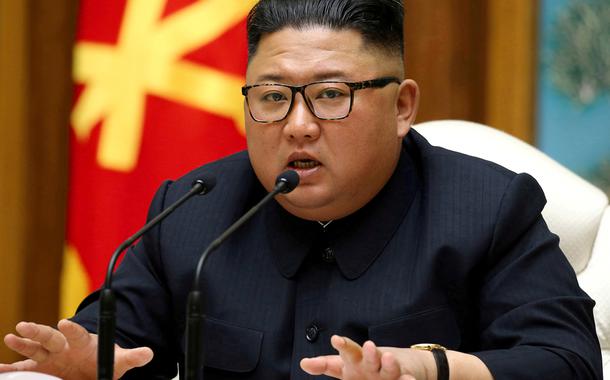 Líder da Coreia do Norte, Kim Jong Un 11/04/2020