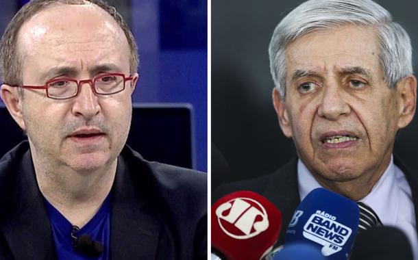 Reinaldo Azevedo e Augusto Heleno