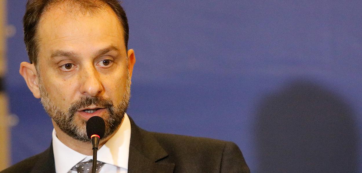 O secretário de Fazenda, Luiz Claudio Rodrigues de Carvalho