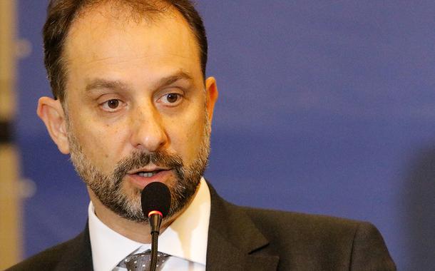 O secretário de Fazenda, Luiz Claudio Rodrigues de Carvalho