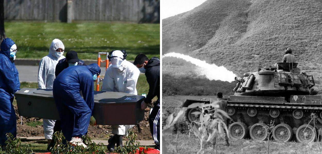 Cemitério de Nova York e guerra do Vietnã