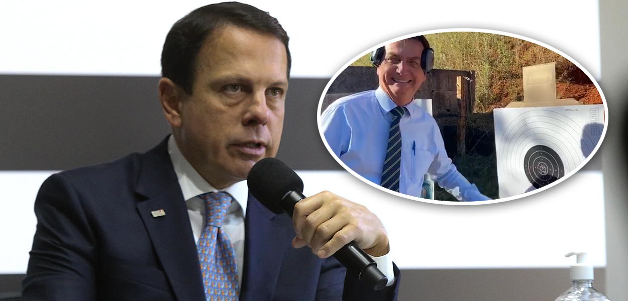 João Doria e Jair Bolsonaro