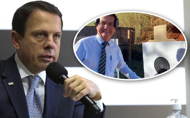 João Doria e Jair Bolsonaro