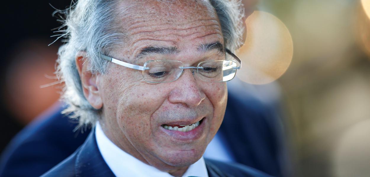 Ministro da Economia, Paulo Guedes, em Brasília
27/04/2020 REUTERS/Ueslei Marcelino