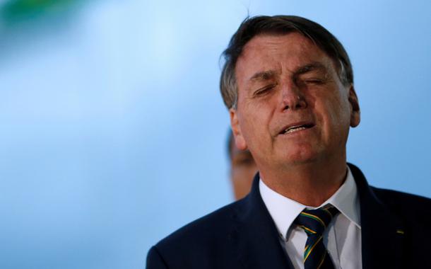 Presidente Jair Bolsonaro em Brasília 20/04/2020