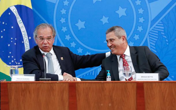 Paulo Guedes e Braga Netto