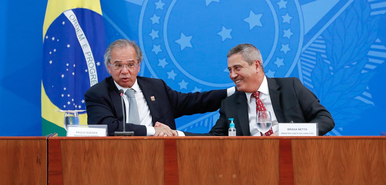 Paulo Guedes e Braga Netto
