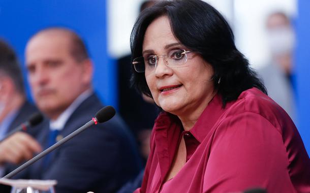 Ministra de Estado da Mulher, da Família e Direitos Humanos, Damares Alves.