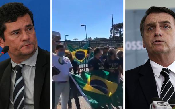 Sergio Moro e Jair Bolsonaro