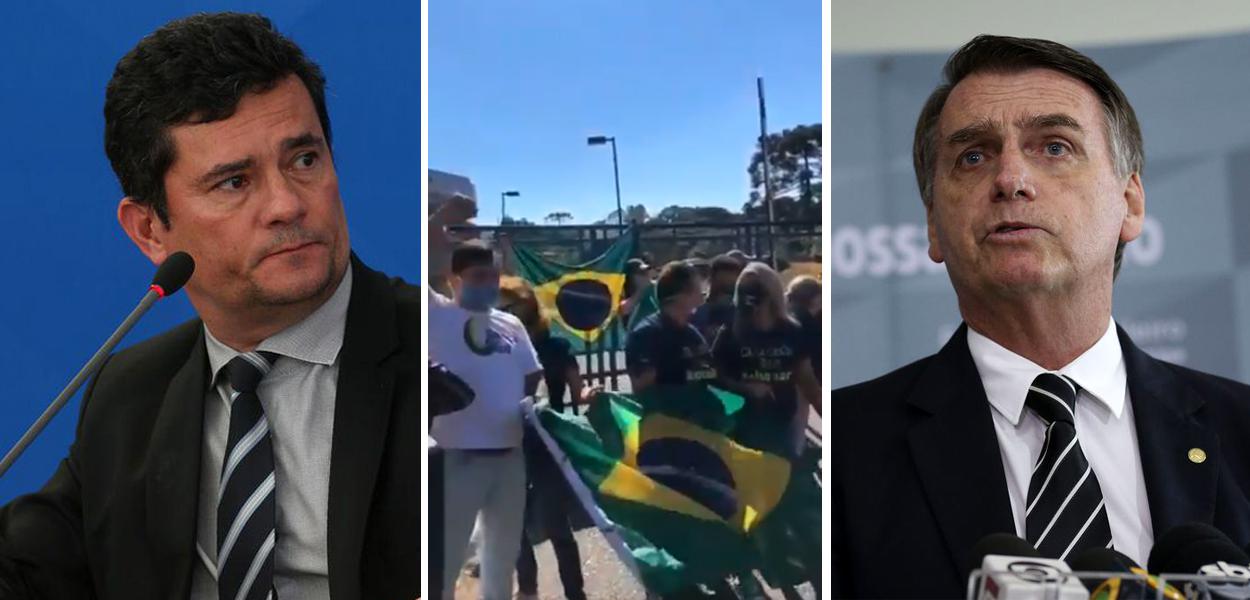 Sergio Moro e Jair Bolsonaro