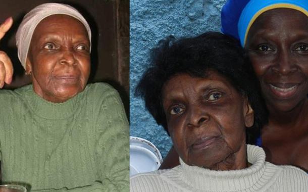 Dona Neném e a filha, Áurea, da Portela