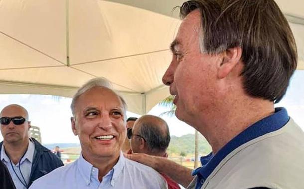 Jair Bolsonaro e Luis Felipe Belmonte