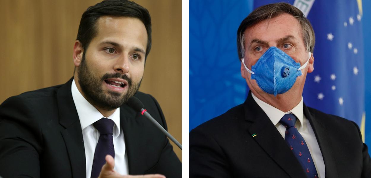 Marcelo Calero e Jair Bolsonaro