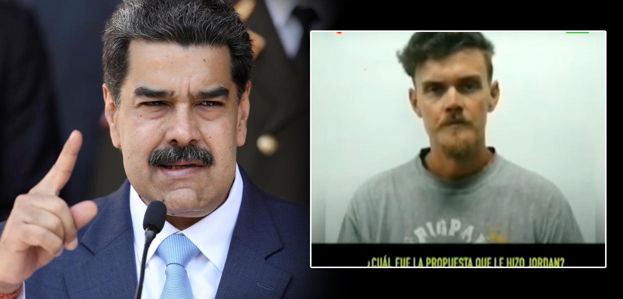 Nicolás Maduro e Luke Denman