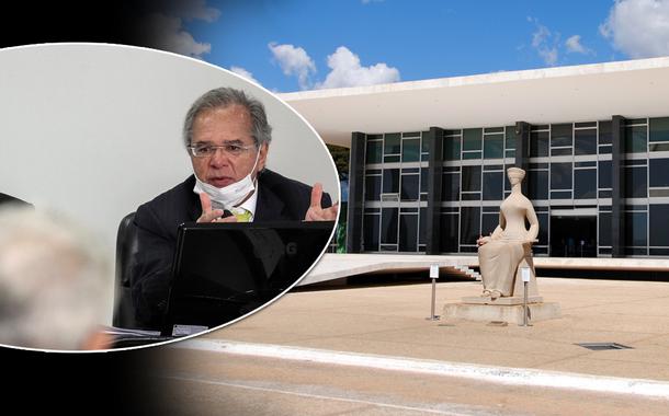 Jair Bolsonaro, Paulo Guedes e STF