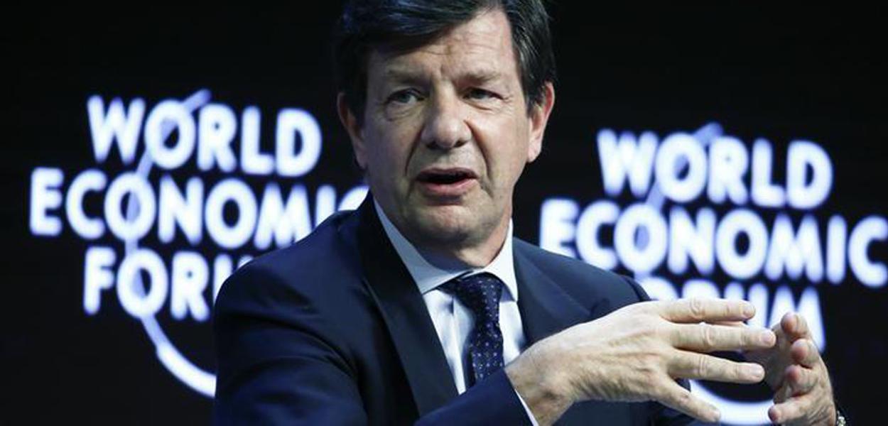 Em foto de arquivo, Roberto Egydio Setubal, presidente do Itau Unibanco, participa da sessão final do evento "The Global Agenda 2015" em Davos, na Suíça 24/01/2015