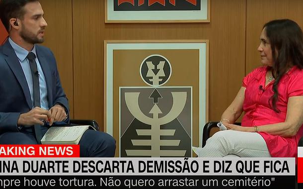 Regina Duarte na CNN