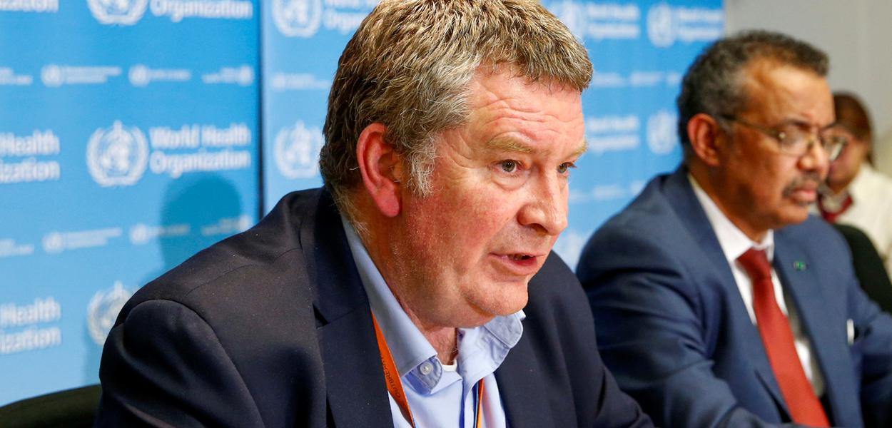 Mike Ryan, especialista de emergências sanitárias da Organização Mundial da Saúde (OMS) 06/02/2020