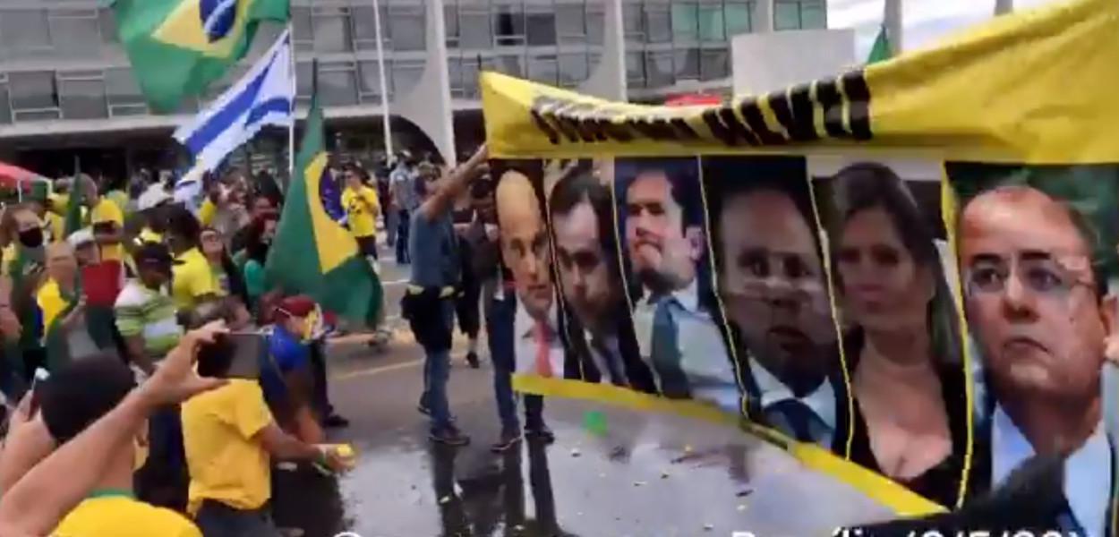 Manifestação bolsonarista