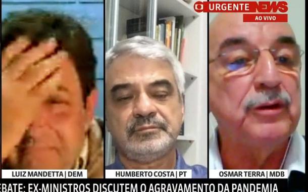 Ana Flor, Luiz Henrique Mandetta, Humberto Costa e Osmar Terra