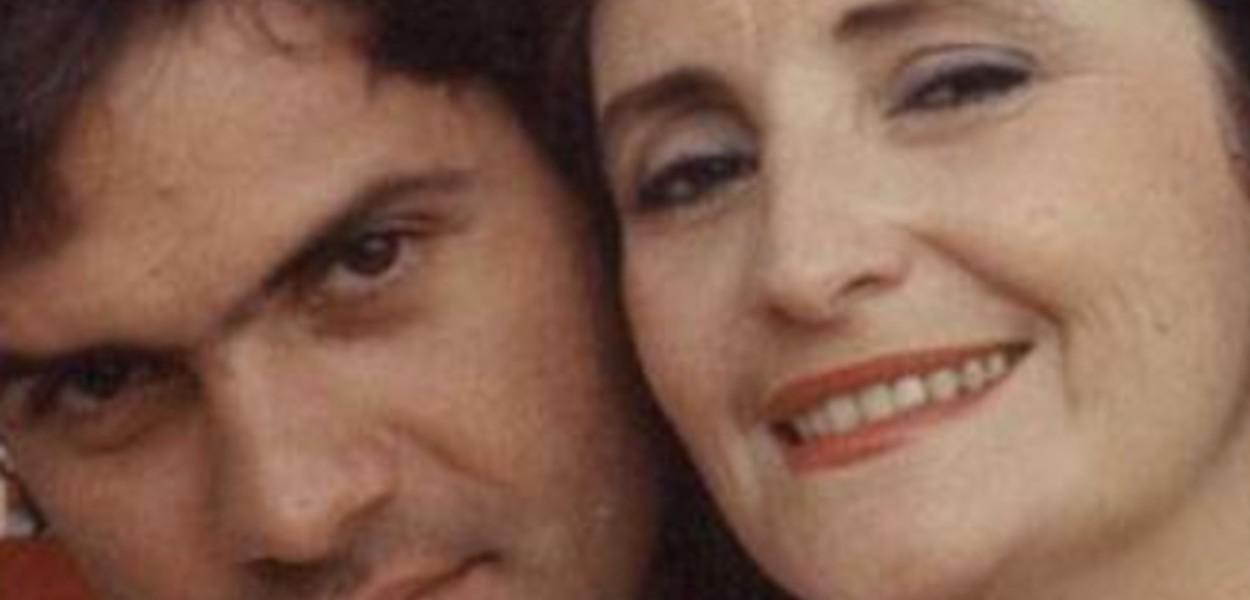 Cazuza e sua mãe, Lucinha Araújo