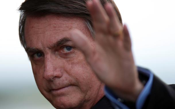 Presidente Jair Bolsonaro em Brasília 08/05/2020