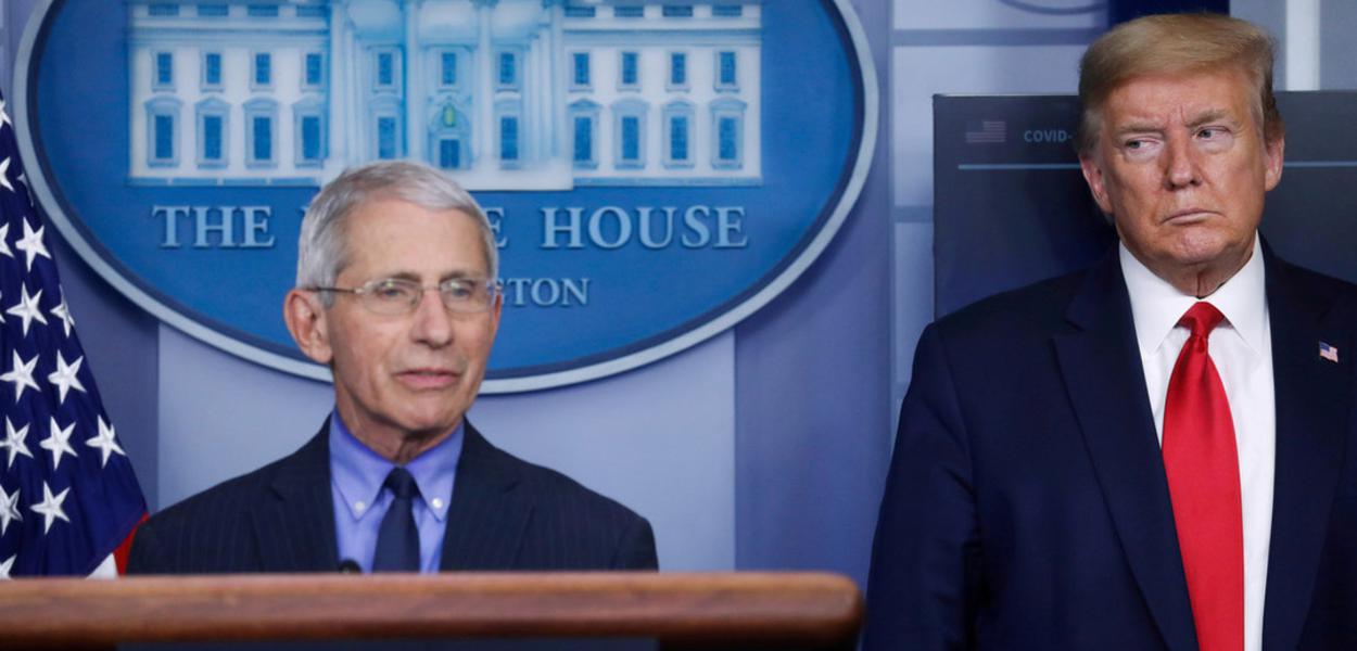 Anthony Fauci e Donald Trump