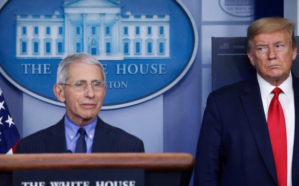 Anthony Fauci e Donald Trump