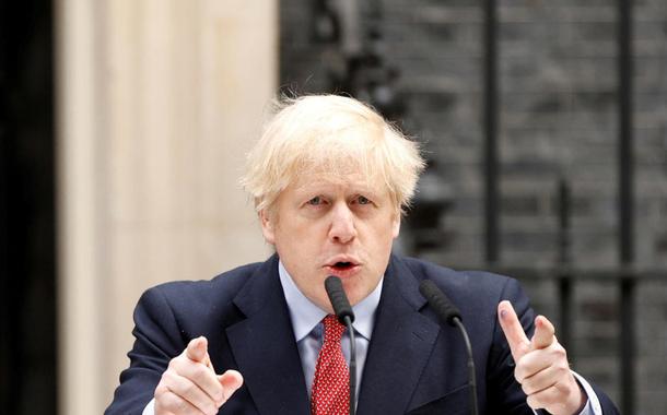 O primeiro-ministro britânico Boris Johnson