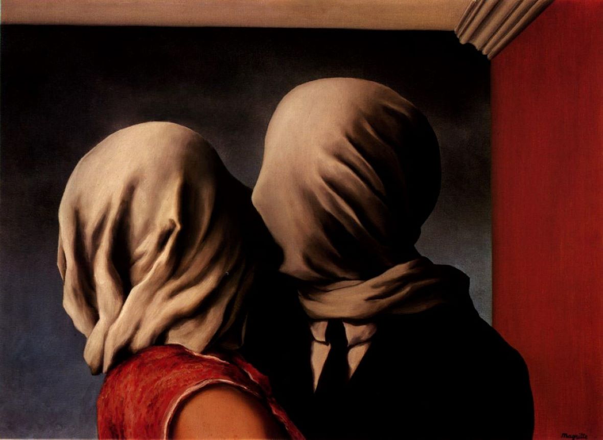 Os Amantes, René Magritte, 1928