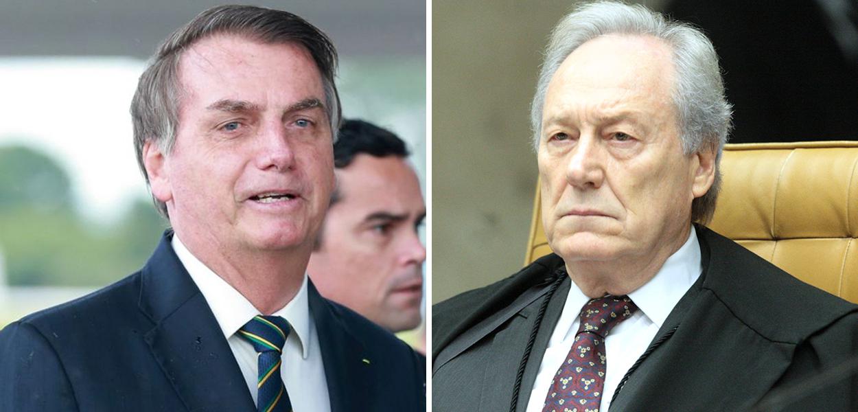 Jair Bolsonaro e Ricardo Lewandowski