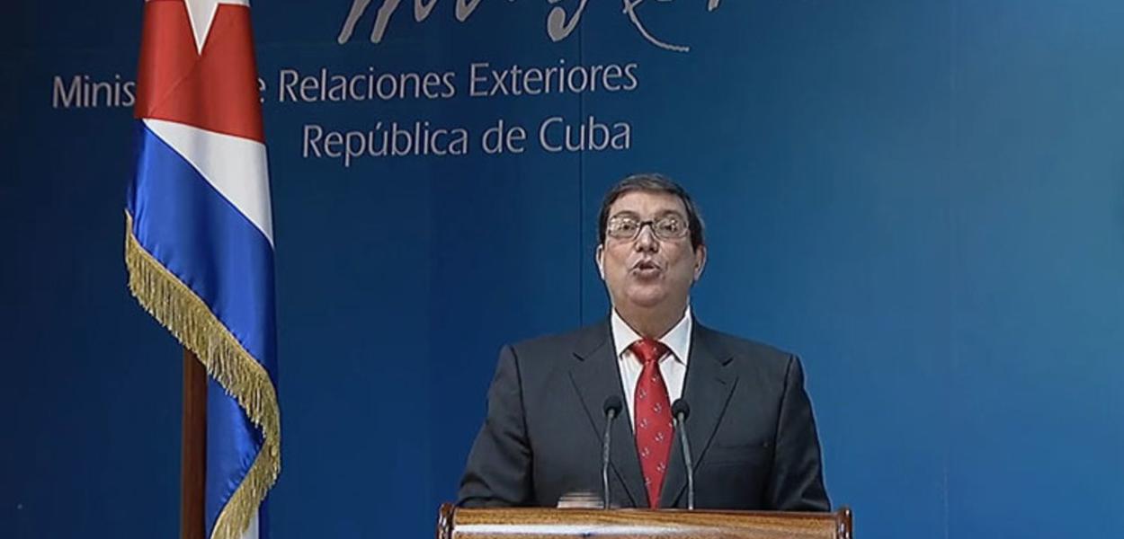 Chanceler cubano Bruno Rodríguez