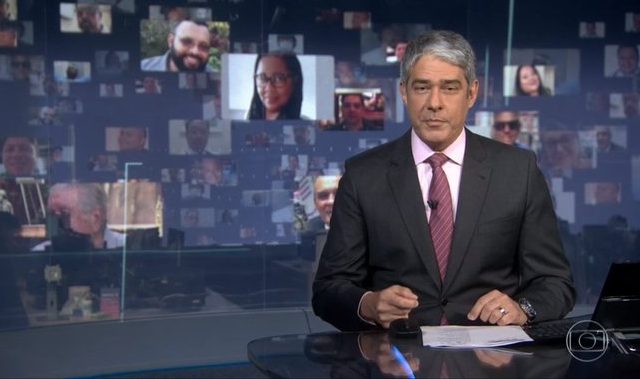 William Bonner no Jornal Nacional (14/05/2020)