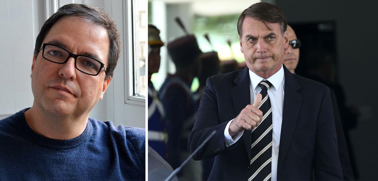 Luis Felipe Miguel e Jair Bolsonaro