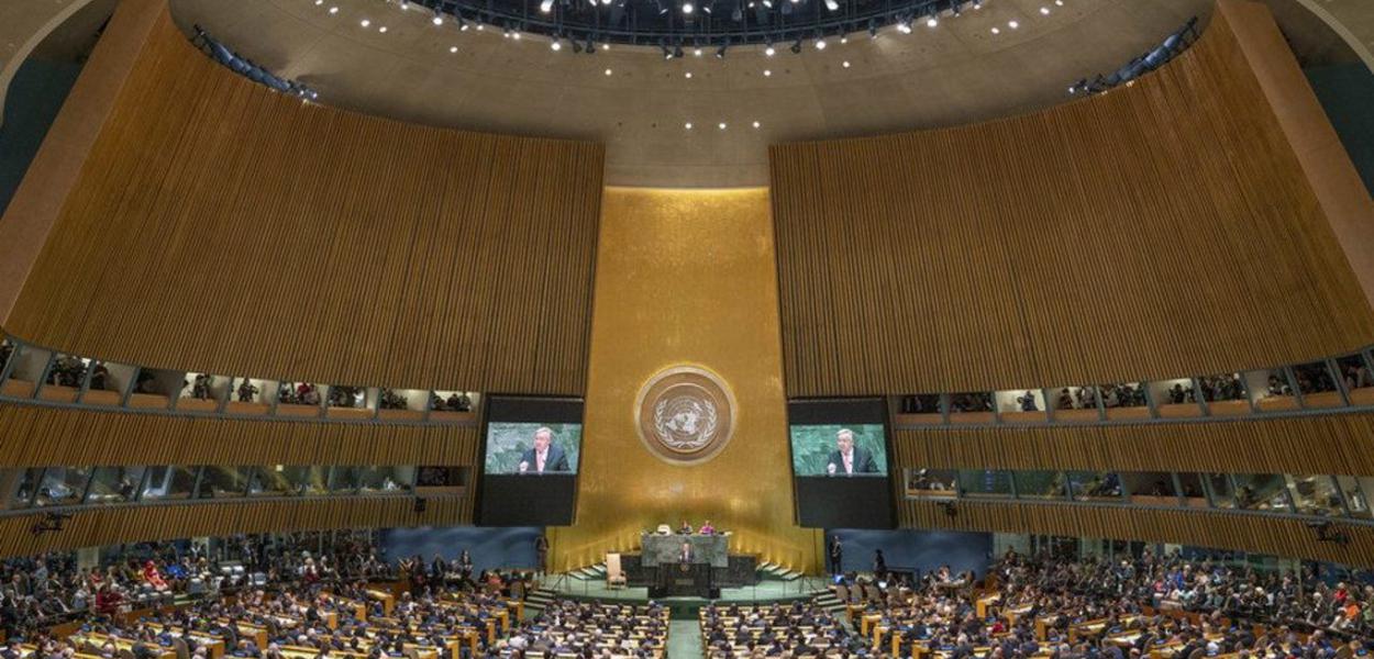 Plenária da Assembleia Geral da ONU