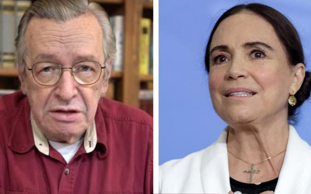 Olavo de Carvalho e Regina Duarte