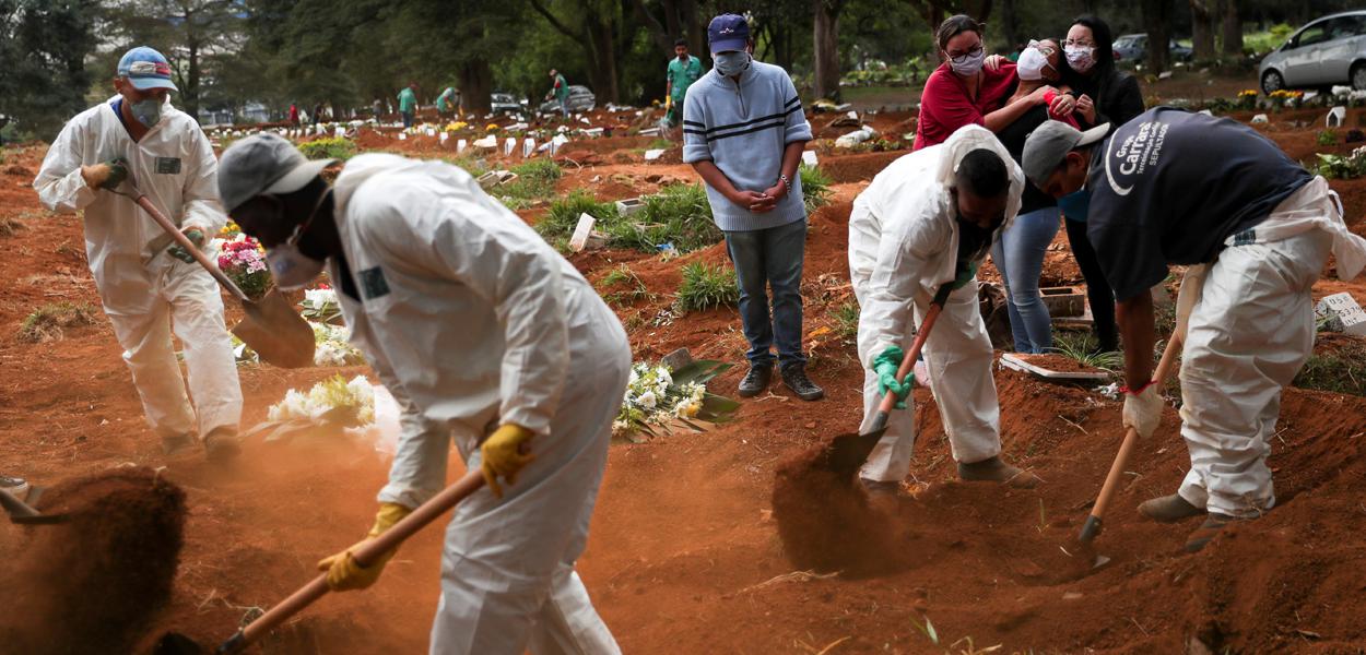 Cemitério Vila Formosa 13/5/2020