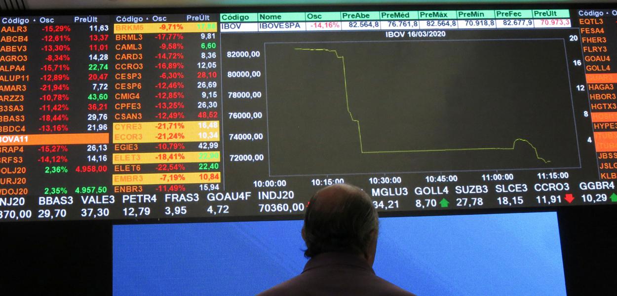 Ibovespa avança puxado por bancos e Petrobras e mira 83 mil pontos