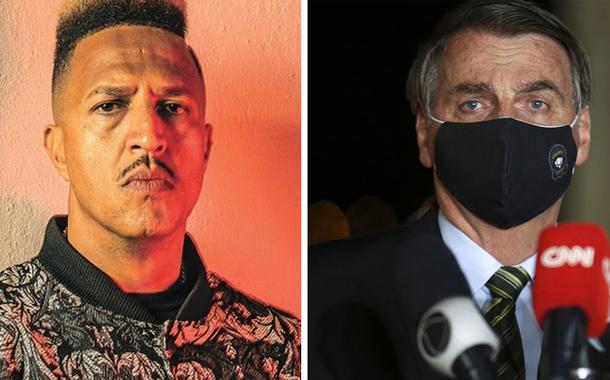 Mano Brown e Jair Bolsonaro