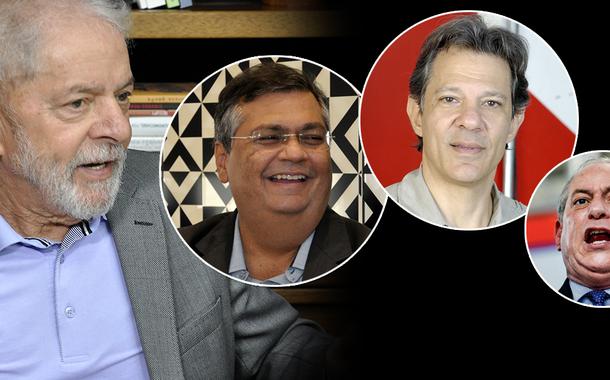 Lula, Dino, Haddad e Ciro