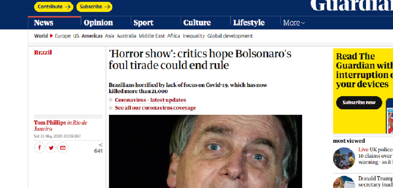 Bolsonaro The Guardian