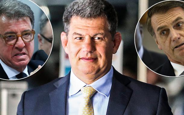 Paulo Marinho, Gustavo Bebianno e Jair Bolsonaro