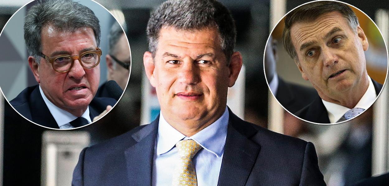 Paulo Marinho, Gustavo Bebianno e Jair Bolsonaro